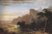 Frederic E.Church Landscape-Scene from Thanatopsis Spain oil painting artist